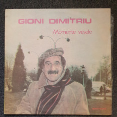 MOMENTE VESELE - Gioni Dimitriu (DISC VINIL)