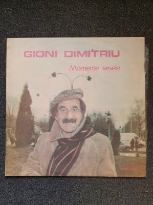 MOMENTE VESELE - Gioni Dimitriu (DISC VINIL) foto