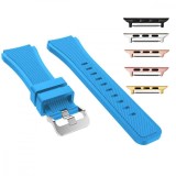 Cumpara ieftin Curea silicon compatibila Apple Watch 9|8|7|6|5|4|3|2|1 Series, 49mm|45mm|44mm|42mm, Lite blue