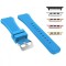 Curea silicon compatibila Apple Watch 9|8|7|6|5|4|3|2|1 Series, 49mm|45mm|44mm|42mm, Lite blue