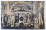 Basarabia - perioada interbelica - Interiorul bisericii de langa Cetatea din Hotin - tip fotografie, necirculata