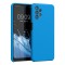 Husa Kwmobile pentru Samsung Galaxy A32 5G, Silicon, Albastru, 54336.157