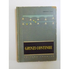 GRINZI CONTINUE TABELE DE CALCUL, EDITITA A II-A de CONSTANTIN N. AVRAM, 1965