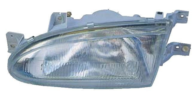 Far Hyundai Accent Hatchback (X-3) 1994-2000 pentru model cu 3 usi, DEPO, partea Stanga , tip bec H4 Kft Auto