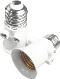 Baza de bec E27 SUNERLOR , ignifug PBT, alb, 7,5 x 1,8 cm