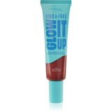 Rimmel Kind &amp; Free Glow It Up machiaj ușor de hidratare culoare 605 Deep Chocolate 30 ml