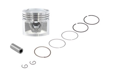 Set piston, d.56,4 mm, segmenti si sigurante 125cc Cod Produs: MX_NEW TLOML1254TPI15MOR000 foto