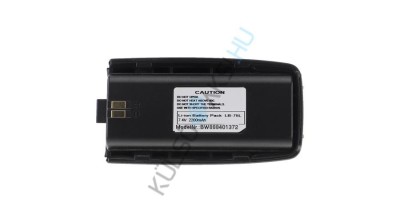 Baterie radio VHBW de &amp;icirc;nlocuire pentru LB-75L - 2200 mAh 7,4 V Li-Ion foto