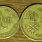 Maroc - set de colectie aniversar FAO - 10 + 20 santimat / centimes 1987 - superb!