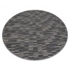 Covor rotund LIBRA grafit 165 Dunga , cerc 100 cm