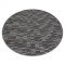 Covor rotund LIBRA grafit 165 Dunga , cerc 100 cm