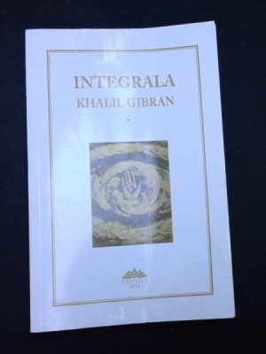 INTEGRALA - KHALIL GIBRAN VOL.I foto