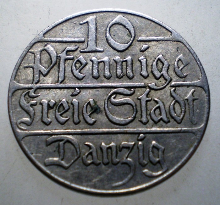 F.017 DANZIG 10 PFENNIGE 1923