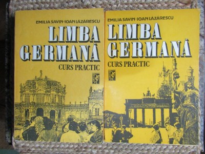 Limba germana Curs practic -Emilia Savin, Ioan Lazarescu foto