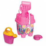 Set de joaca pentru plaja Small Castle Barbie cu 6 accesorii, Dede