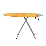 Masa de calcat cu cadru metalic si priza, marrone / ZLN 2258