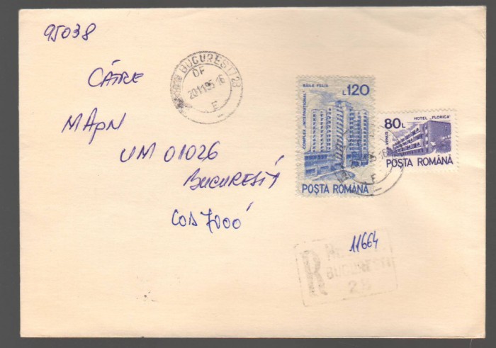 CPIB 20376 PLIC - P.M.B., R.A.I.A.L. BERCENI BUCURESTI