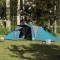 vidaXL Cort de familie cupolă, 6 persoane, albastru, impermeabil 4009432