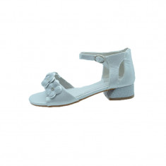 Sandale elegante cu toc pentru fete MRS M723-AR, Argintiu foto