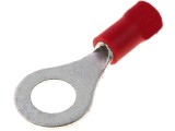 Papuc Inelar Izolat M6, 0.5-1mm&sup2;, Cupru Cositorit, Rosu - Set 10/100 Buc.
