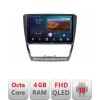 Navigatie Skoda Octavia 2 2005-2013 B-005 Android Ecran QLED octa core 4+64 carplay android auto KIT-005+EDT-E310V3 CarStore Technology