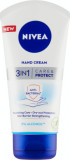 Nivea Care &amp; Protect cremă de m&acirc;ini 3-&icirc;n-1, 75 ml