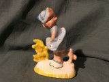 Vintage / Design - Statueta / Figurina / Bibelou din ceramica realizat manual anii 60-70 !