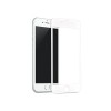 Folie Sticla 9H Full Screen iPhone 7 Plus / 8 Plus, SOHO, Alb/Transparenta, Protectie Ecran