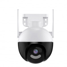 Camera supraveghere WIFI GizMondo® 4MP ext/int Ultra HD, rotire, senzor miscare