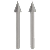 Dremel 26150125JA - Set freza cu carburi metalice diametru 6.4 mm 2 bucati