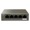 Switch 4 porturi Gigabit PoE, 1 port Uplink Gigabit - Tenda TND-TEG1105P-4-63W