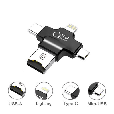 Card Reader S 4 in 1 Usb 3.0 Compatibil cu iPhone foto