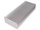 Radiator extrudat cu aripioare 100mm x 250mm aluminiu