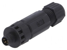 Conector M8 Tată 4 Pin Drept pe Cablu IP67