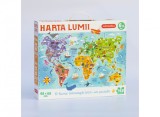 Joc Educativ Mimorello - Harta Lumii, - Editura Mimorello