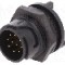 Conector circular, tata, 10 pini, BULGIN - PXP4013/10P/PC