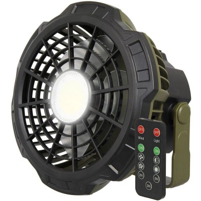 Ventilator NGT USB Reincarcabil Cu Lumina Si Powerbank foto