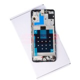LCD+Touchscreen cu Rama Samsung Galaxy M55 / M556 BLACK Original Service Pack