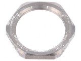 Piuliță M25 oțel inoxidabil, 4mm grosime, cheie 27mm, filet metric