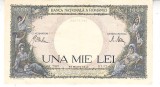 B12 - Bancnota Romania - 1000 lei - emisiune 23 martie 1943