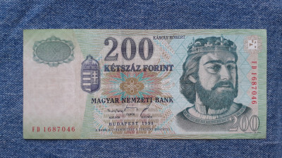 200 Forint 1998 Ungaria foto