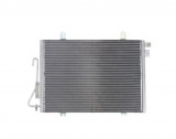 Condensator climatizare, Radiator AC Renault Clio 1998-2012, 590 (545)x360x20mm, RapidAuto 6015K8C1, Rapid