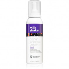 Milk Shake Colour Whipped Cream spuma tonica pentru toate tipurile de păr Violet 100 ml