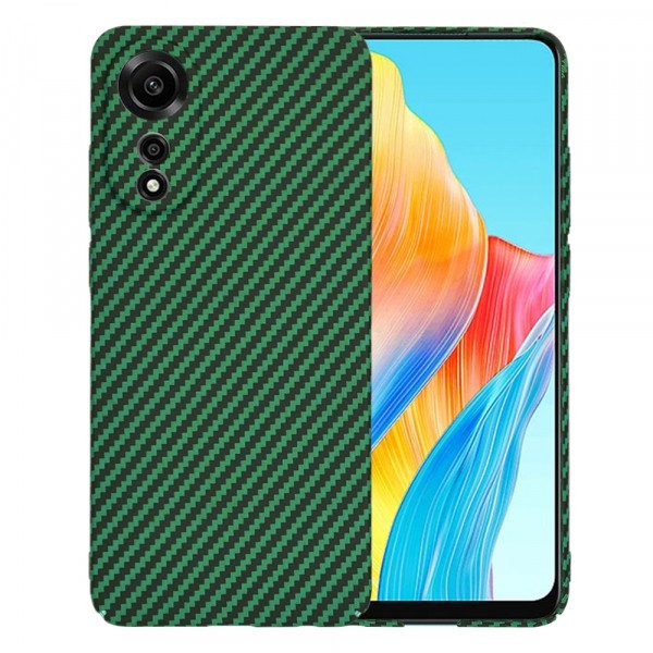 Husa pentru Oppo A78 4G, Techsuit, Carbonite FiberShell, Verde