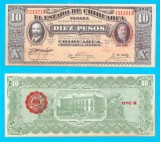 Bancnotă Mexic (Chihuahua) (pick S535) 10 Pesos 1915 aUNC serie: 1215215