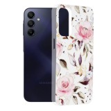 Husa pentru samsung galaxy a15, slim series, chloe white