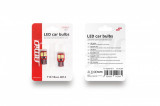 Bec de pozitie tip LED Canbus T10 W2.1x9.5 W5W, 12V 2.2W, 18 SMD , culoare alb , AMIO, set 2 buc