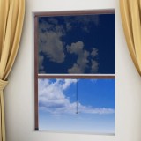 Cumpara ieftin Paravan pentru insecte, rulou, pentru ferestre, maro, 60 x 150 cm
