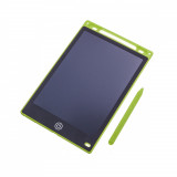 Tableta grafica LCD pentru copii, scris si desenat, 10&Prime;, 25.5 X 17.5 X 0.9 cm, Verde