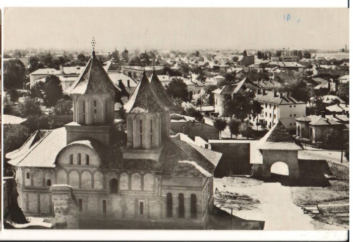 CPIB 22027 - CARTE POSTALA - TARGOVISTE. BISERICA DOMNEASCA, NECIRCULATA